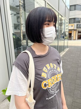 カフ(CAF) CAF松本/ボブ/ダークトーンカラー/大阪/心斎橋