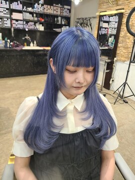 アンク クロス 池袋北口店(ANKHCROSS) ネイビー/韓国風/レイヤー/エクステ/池袋