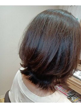 ククナ(kukuna) 大人可愛い/レイヤーボブ/丸みショートボブ/20代/30代/40代