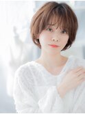 大人可愛いフェザーバング甘めマッシュパーマa越谷20代30代40代