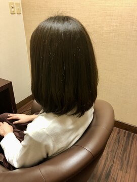 睡蓮 平井店 5歳若返る、しっとりやわらかケアストレート[髪質改善/縮毛矯正]