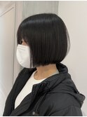 【YOKE】切りっぱなしボブ丸みボブ大人ボブ髪質改善