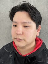 メンズカットサイドパート