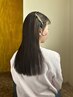 【りな指名限定】カット、透明感カラー、うるつやトリートメント