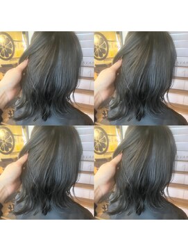 アヴァンス 天王寺店(AVANCE.) ブルーブラック×透明感