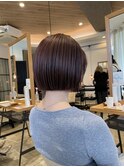 ヘイリーボブ/切りっぱなしボブ/大阪枚方美容室