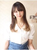 美髪♪ワンカール艶ストレート