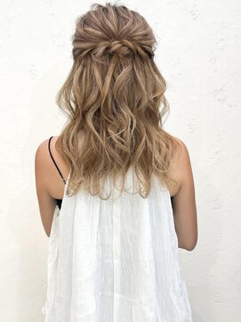 セルカ 新宿(CERCA) 新宿ヘアメ/ハーフアップ/イベント/お呼ばれヘア