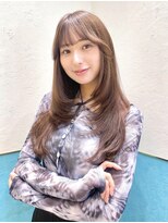 ロンド レグリーズ 立川(Lond leglise)&nbsp;暗めカラー/韓国風巻き/レイヤーカット/マロンベージュ/立川