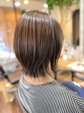 グッドネイバーズ 新松戸(GOOD NEIGHBORS shin-matsudo) 「くびれ」のボブでスタイルに変化