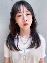ローランド(Rowland)&nbsp;レイヤーカット☆顔周りカット☆アッシュブラウン