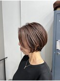 伸びてきても気になりづらいショートカット