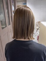 ミー 岡崎(mii)&nbsp;艶ストレートぱっつんボブ