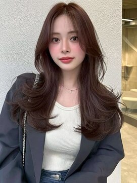 ノイズオオサカ 天王寺店(NOISM OSAKA) ミディアムレイヤーカットハッシュカットウルフボブウルフカット