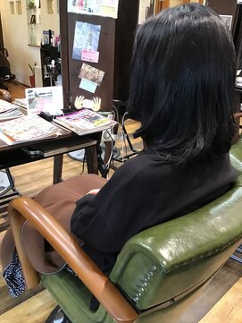 美容室 エス 加賀野店(es) 毛先ふんわりパーマ