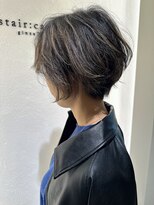 ステアケース ギンザセブン(stair:case ginza7)&nbsp;ハイライト丸みショートボブ