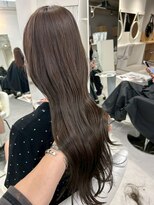 ジュベ(juve.)&nbsp;大分ミディアムロング顔周りレイヤーカット髪質改善カラー