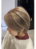 CIEL立川×木村優作　ショート×バレイヤージュ