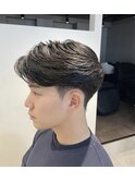 爽やかショートセンターパート