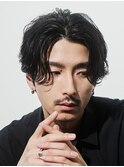 渋谷メンズルーズシャドウパーマ波巻スパイラルパーマ緩めfifth