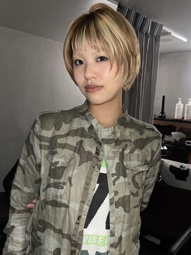 ヨハク 大阪梅田中崎町(yohaku) 【misaki】ショートボブdesign