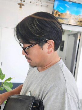 エイス 梅田 中津(Ace) センターパート 曲がる縮毛矯正