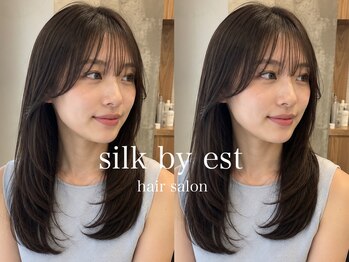 シルク バイ エスト 成増店(silk by est)の写真/【まとまり・似合わせ重視◎】～髪質改善×小顔カットで扱いやすくまとまる髪に～【縮毛矯正/髪質改善】