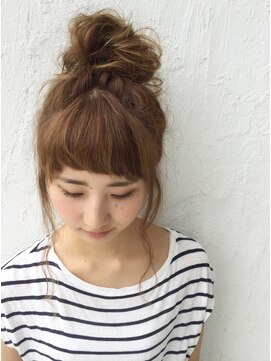 アンジュ(ange) 【ange】ルーズな、おだんご