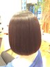 ★ご来店２回目限定　極艶ストレート(Ｃ・専用ケアＳ・Ｂ・前処理TR)￥16530