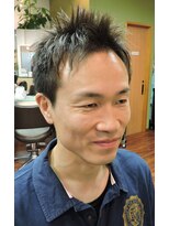 ユニサロンクボタ アップバングショート