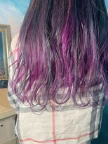 アスイン(asuin)&nbsp;パープルのインナーカラー