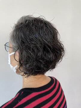 バトー バイ トリコ 船橋北口店(BATEAU by tricot) #グレーヘア#コスメパーマ