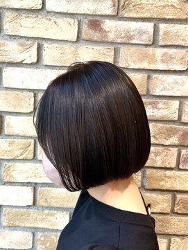 モナン 渋谷(Monan) 【飯田】王道切りっぱなしボブ #渋谷