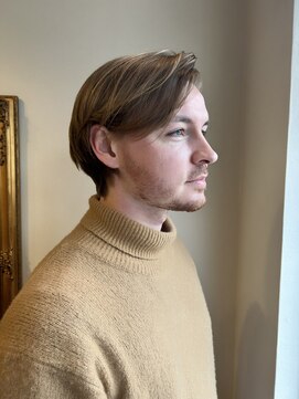 ヘアーアンドメイクアップ ケー インターナショナル 神楽坂(Ke' International) Men’s medium hair