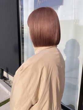 ディート(DEET) 【DEET　YUMICO】ピンクベージュ【長野市　若里】