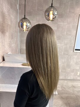 スキル 水戸(SKILL) グレージュ 髪質改善