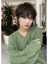 《ふんわりショートボブ》骨格、髪質似合わせカット【ERIKA】