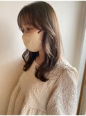 ブリーチからのトーンダウンカラー