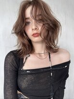 サイン 表参道(SIGN)&nbsp;韓国ヘアイメチェンハッシュカット似合わせカットレッドブラウン