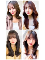 美容室フルール&nbsp;20代30代グレージュ髪質改善カラー韓国ヘア透明感