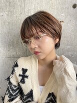 ラノバイヘアー(Lano by HAIR) ２０代３０代４０代５０代小顔ミディアム外ハネボブアッシュ