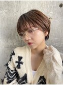20代30代40代50代小顔ミディアム外ハネボブアッシュ