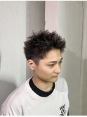 無造作スパイキーショート