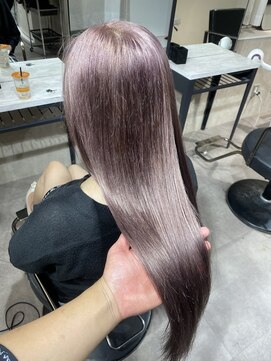 セレーネヘアー オオサカ 心斎橋店(Selene hair OSAKA) ラベンダーベージュ