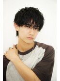 ショートウルフ×緩めツイストスパイラル