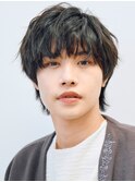 ビジネス 爽やか ニュアンスパーマ　ナチュラル 好感度ヘア