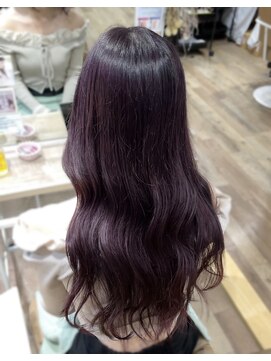 シュシュバイジャガラ 千葉駅北口店(chou chou byJAGARA) ダークラベンダー［chouchou千葉・千葉駅］