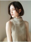 ★暗めカラーグランマッシュフェイスフレーミングデザインカラー