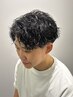 【阿部指名・ボーイッシュ限定】カット+パーマ ￥11800 6月まで￥11,800