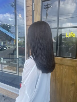 ライフイズ 磐田本店(Life is...) アッシュグレージュ/透明感カラー/艶カラー